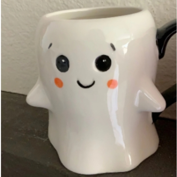 Pumpkin and Ghost mug set , pumpkin mug , ghost mug , halloween mug set - Picture 3 of 3